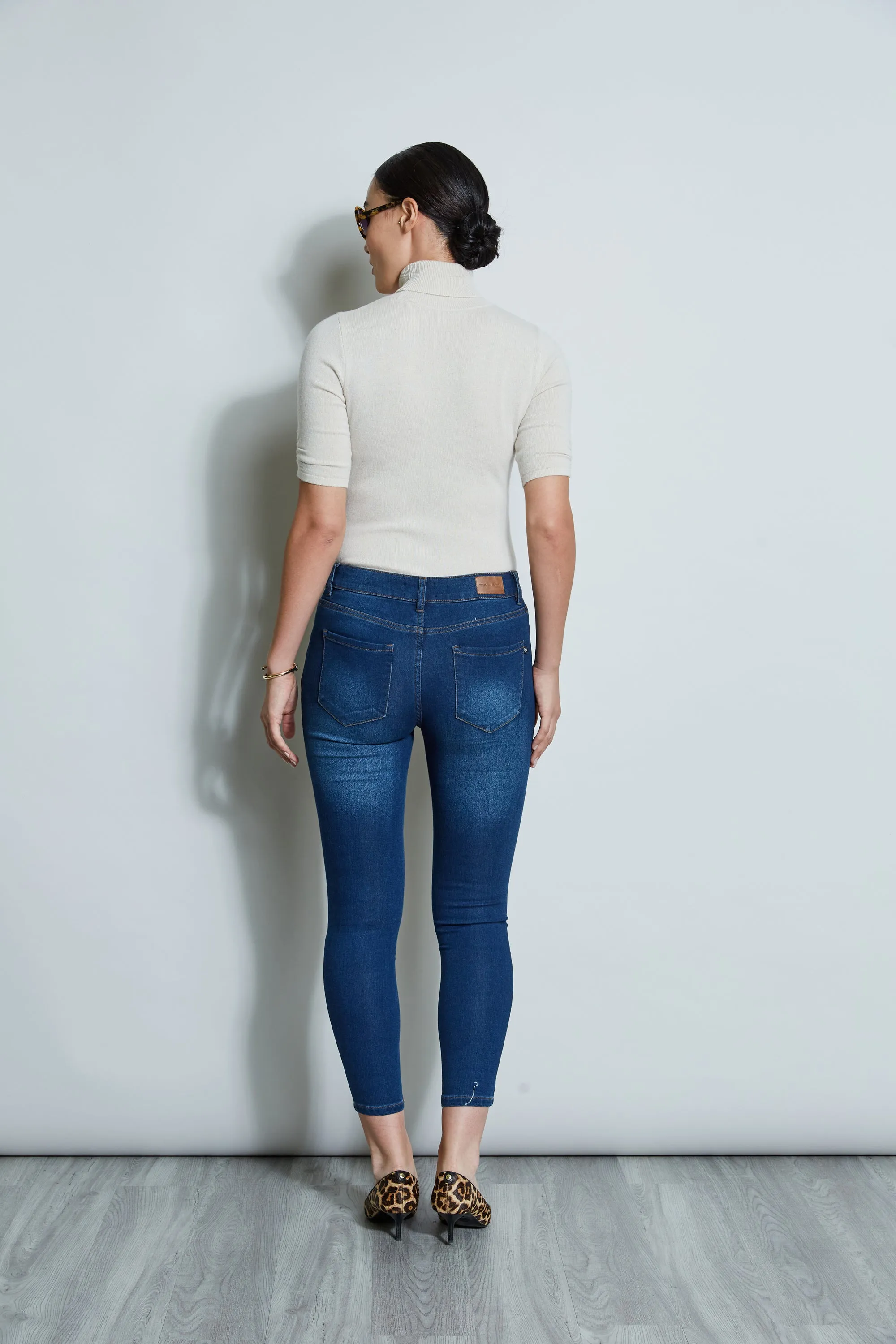 Tahari 28" Skinny Denim Jeans