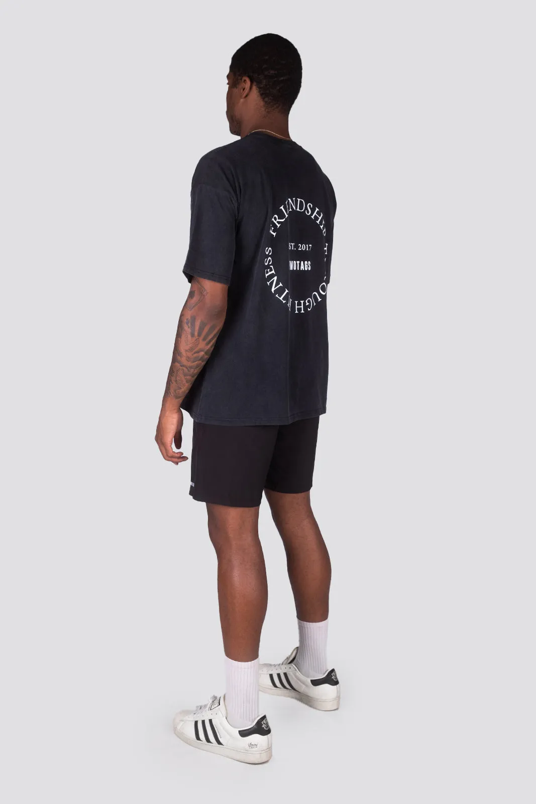 Track Shorts - Black