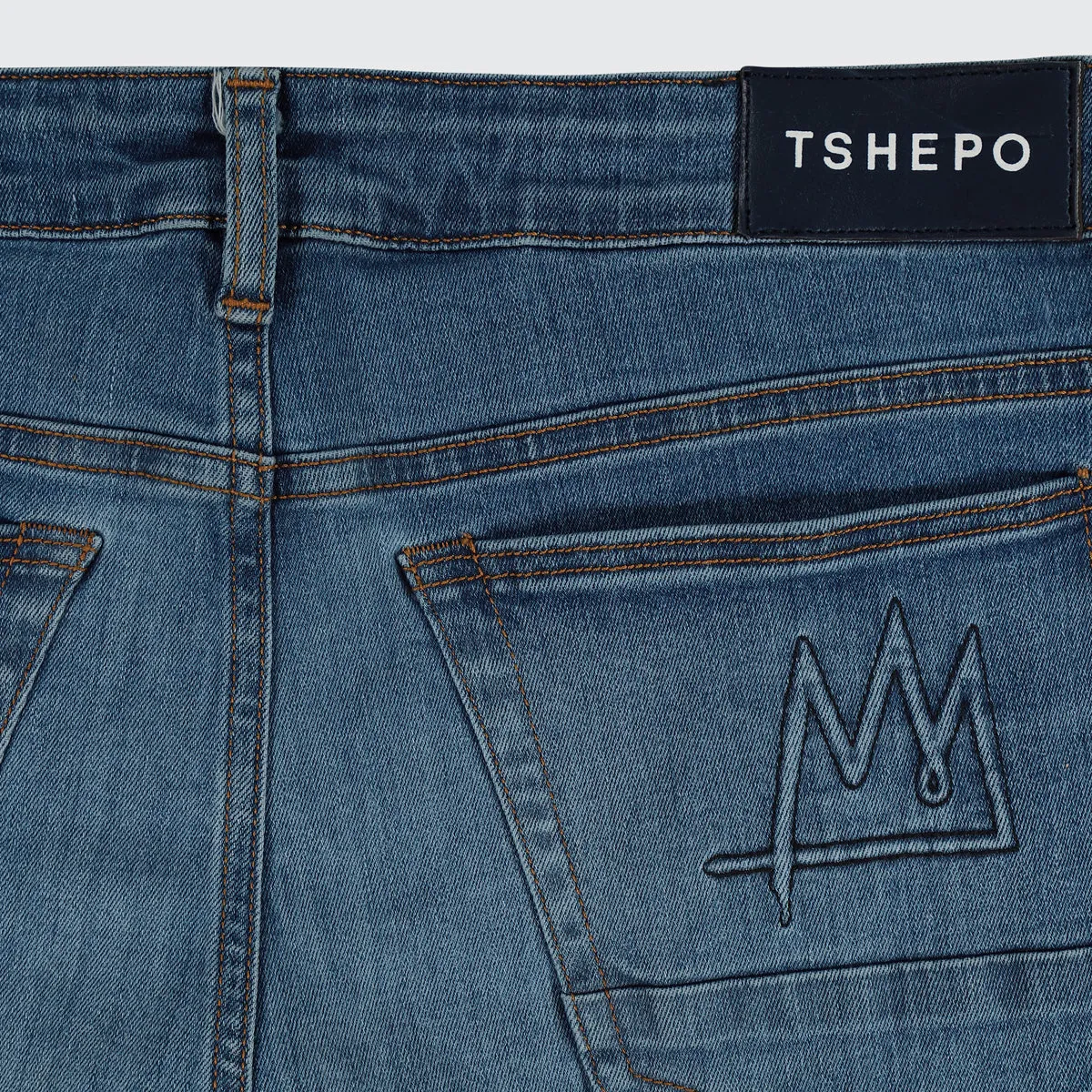 TSHEPO MENS MAGRIZA JEANS, LIGHTWASH