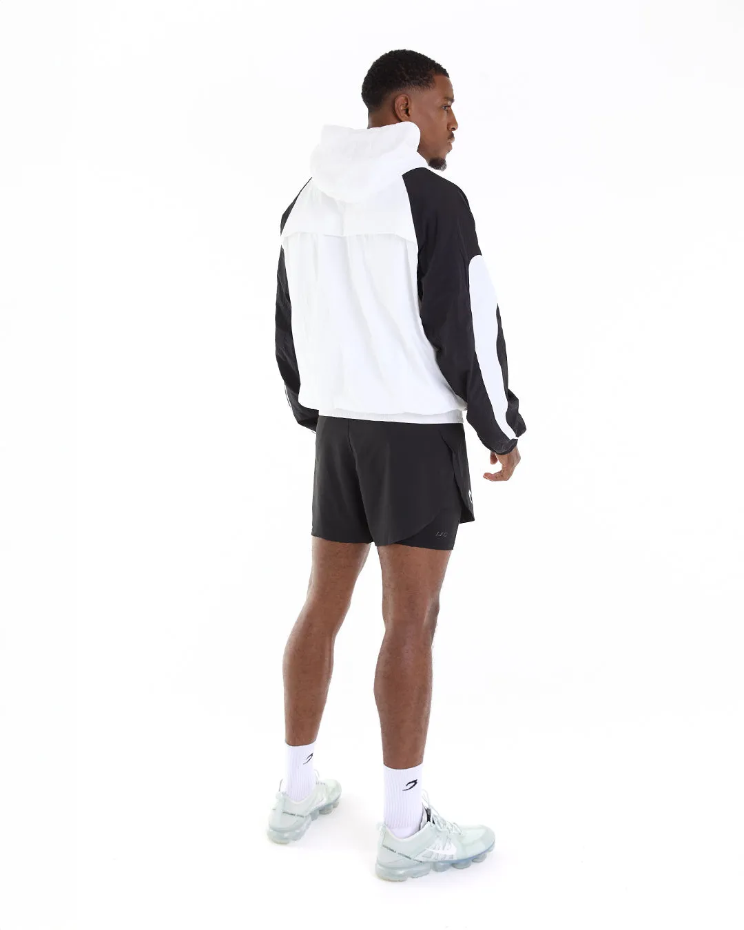 Tunero Track Hoodie - White/Black