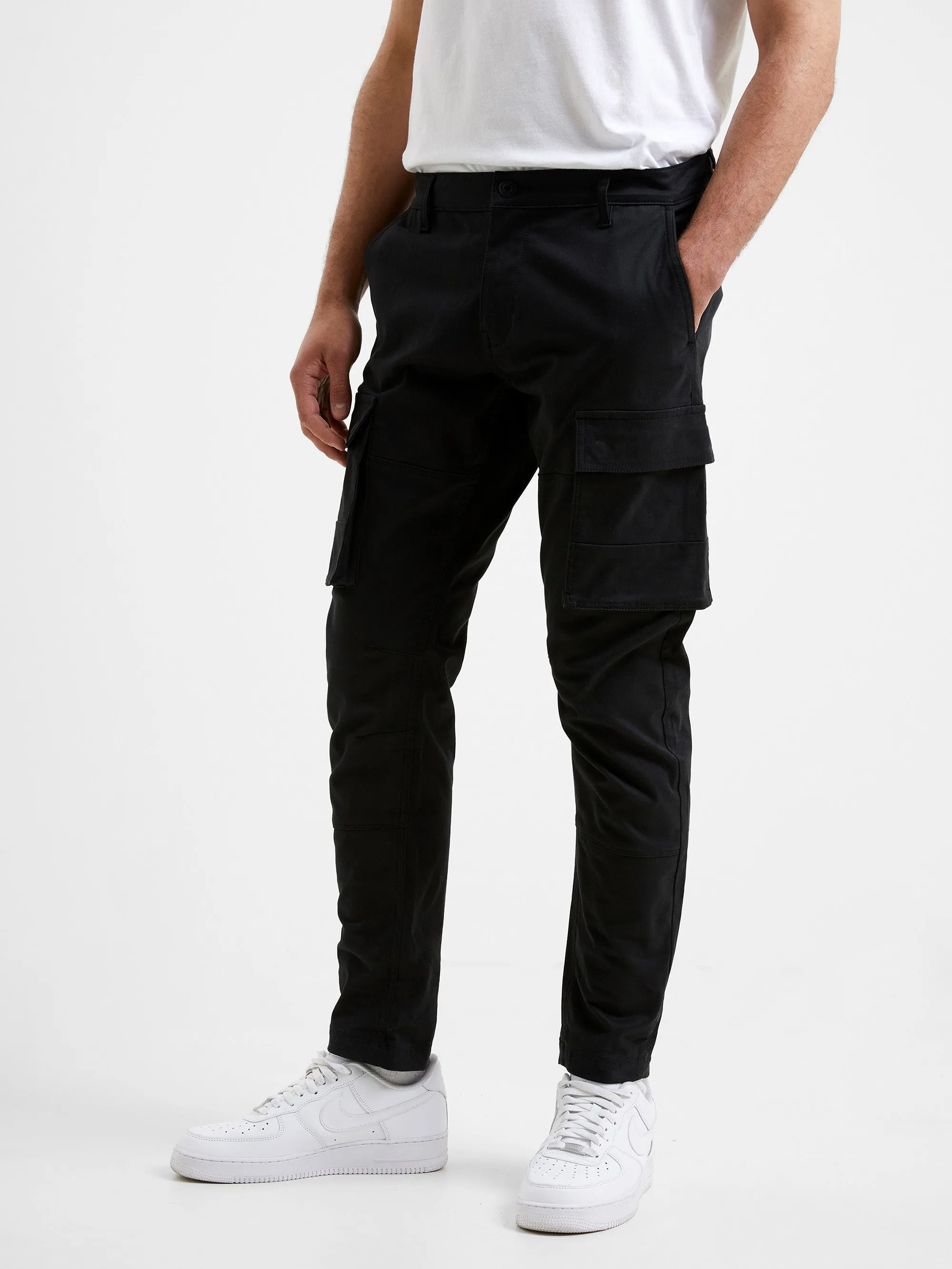 Twill Cargo Trousers