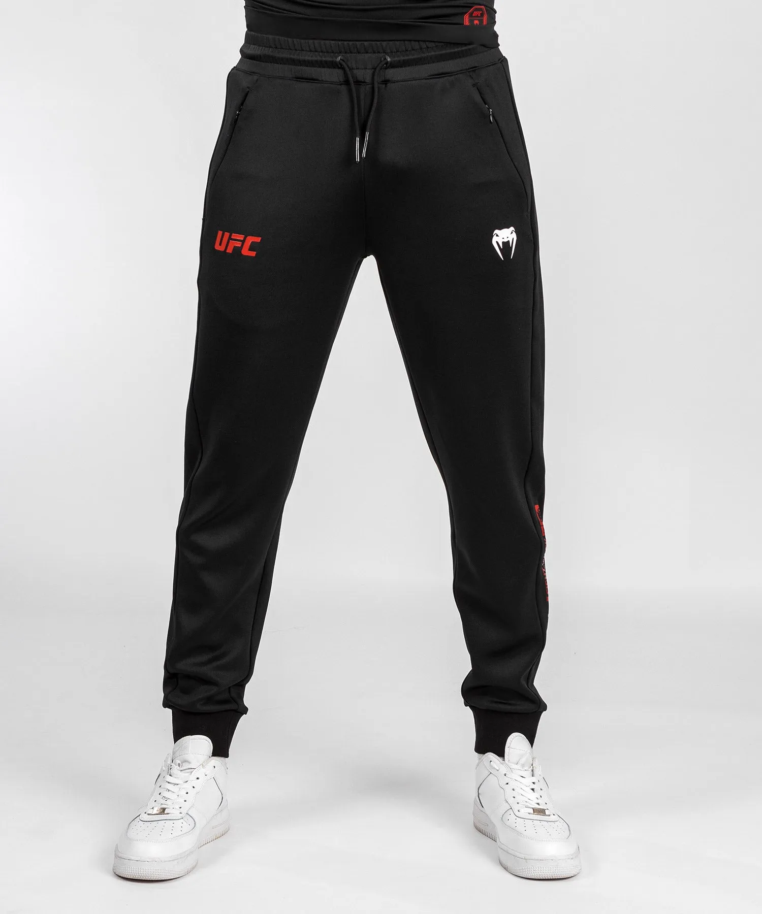 Mens UFC Adrenaline by Venum Fight Week Performance Jogging Pants - Black