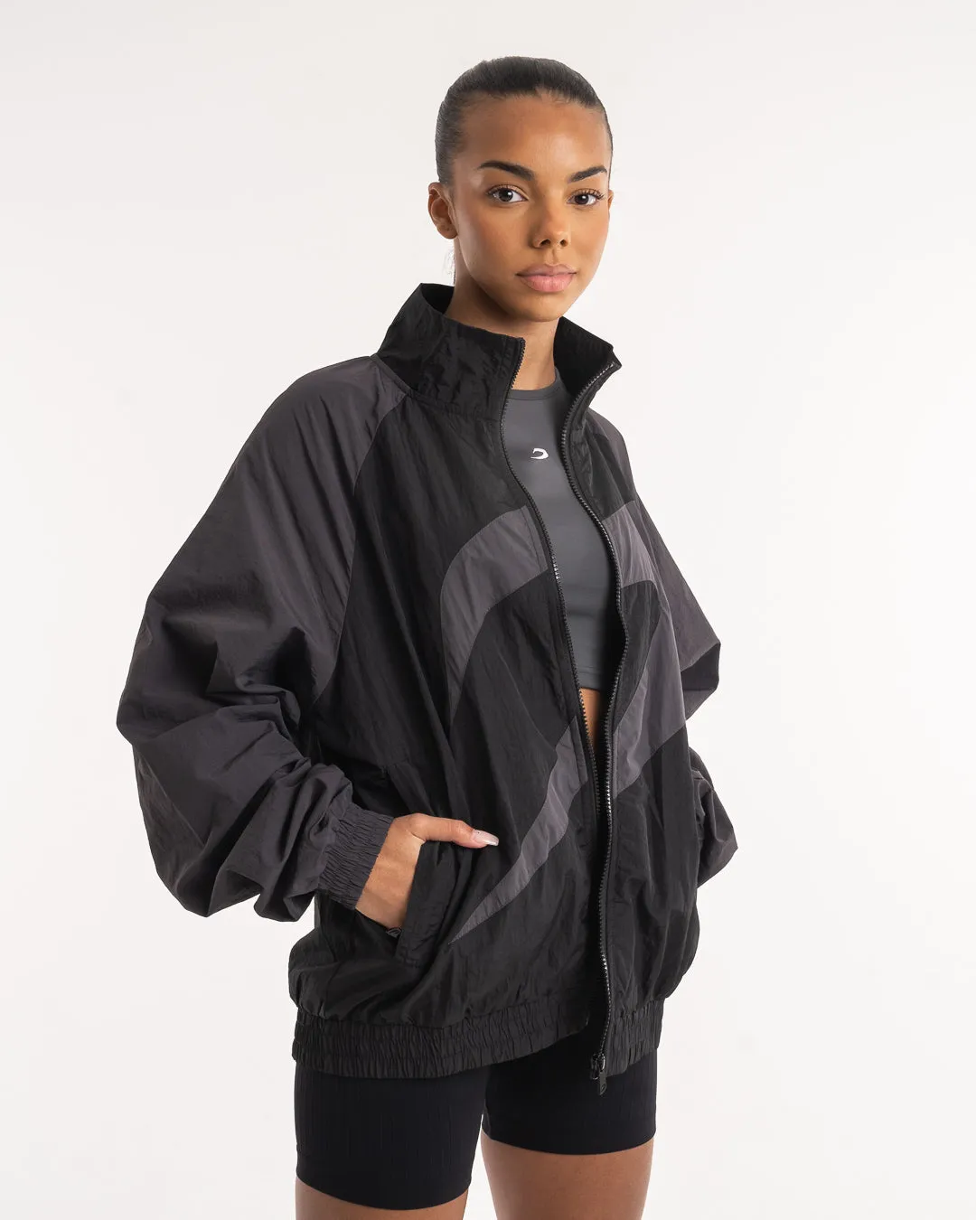 Walker Track Jacket - Triple Black