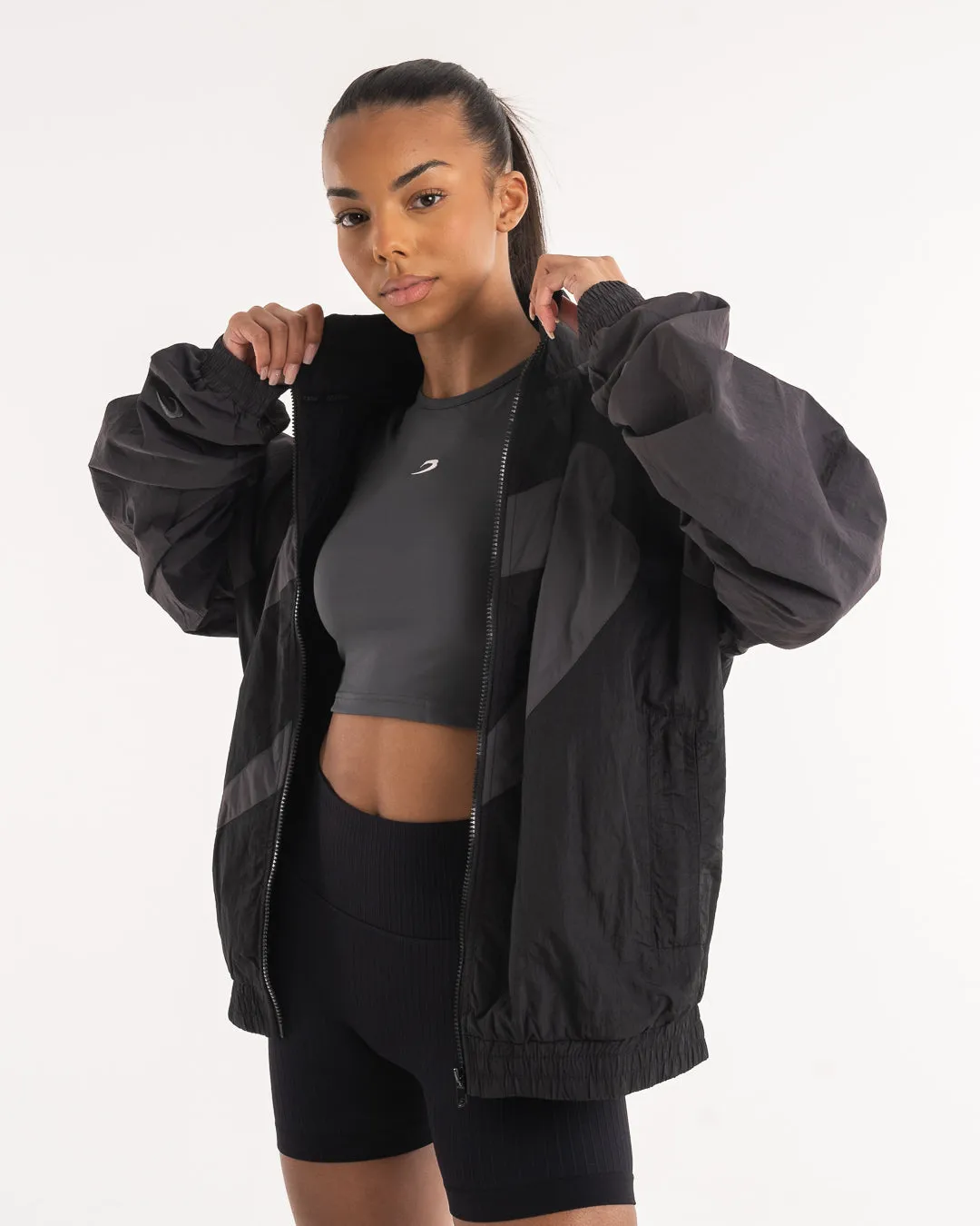 Walker Track Jacket - Triple Black