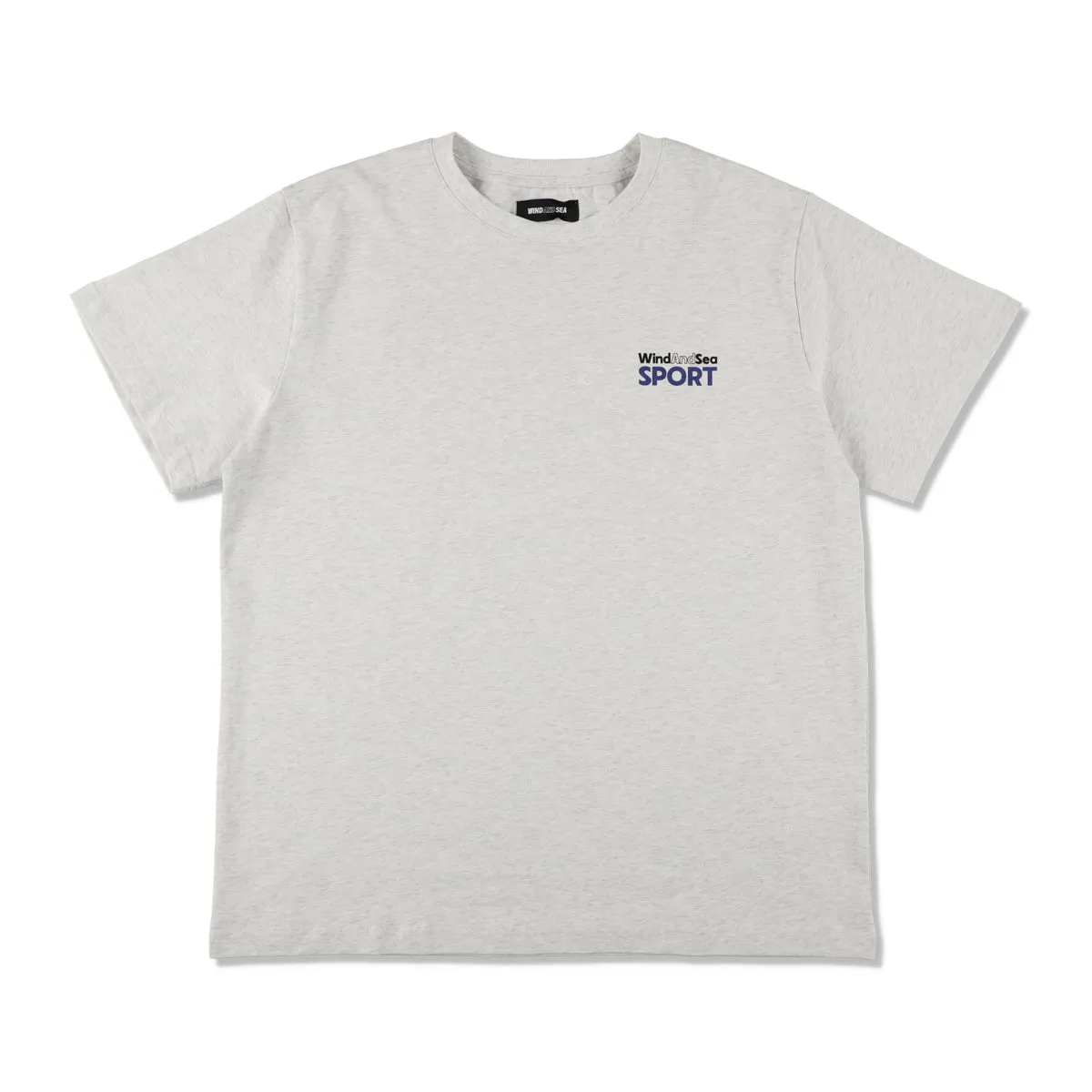 WDS SPORT LOGO TEE / ASH