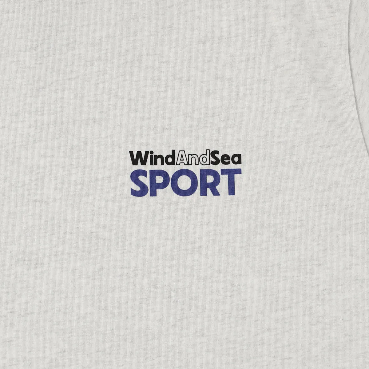 WDS SPORT LOGO TEE / ASH