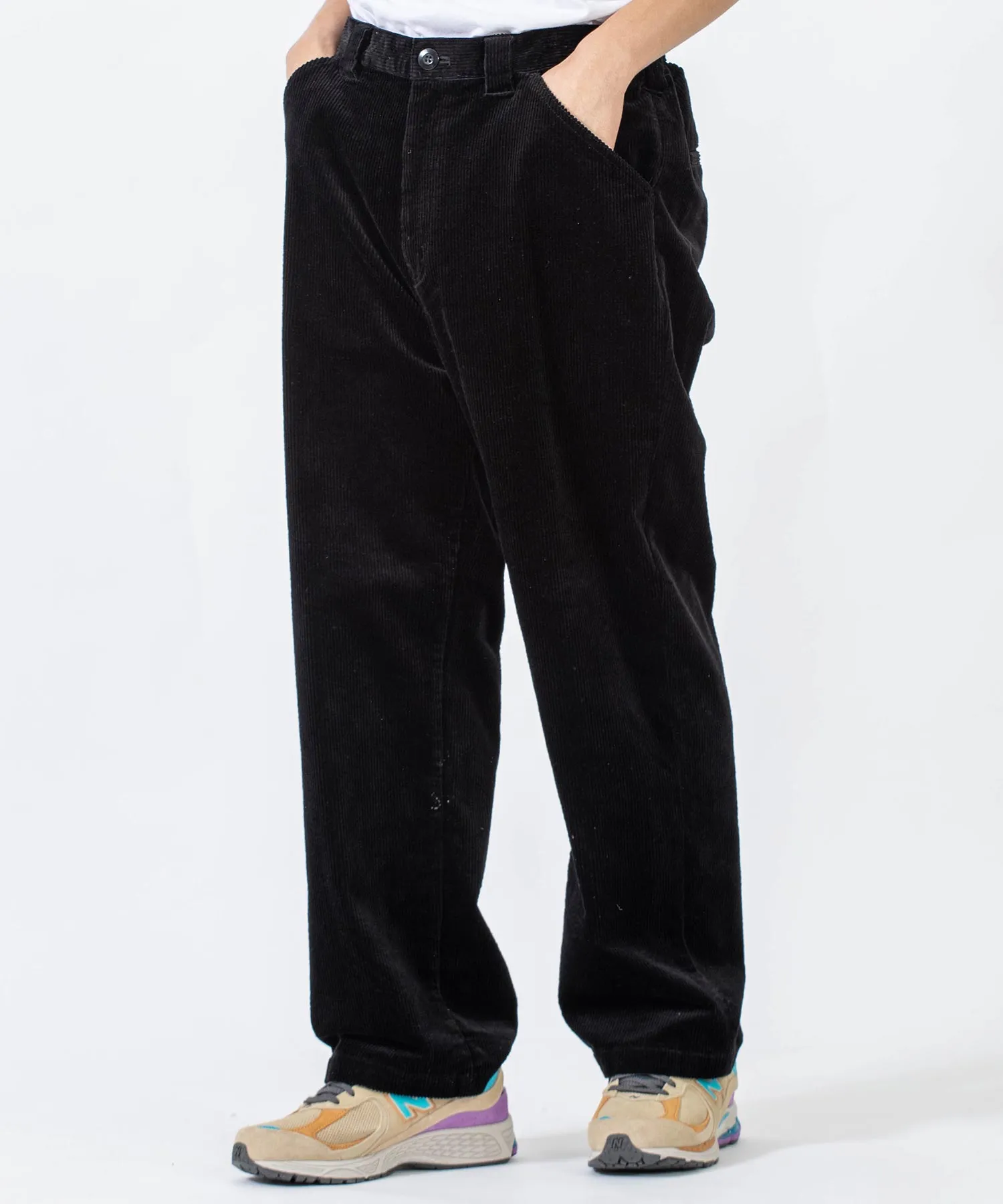 High-Quality, Comfortable Wide-Legged Corduroy Pants