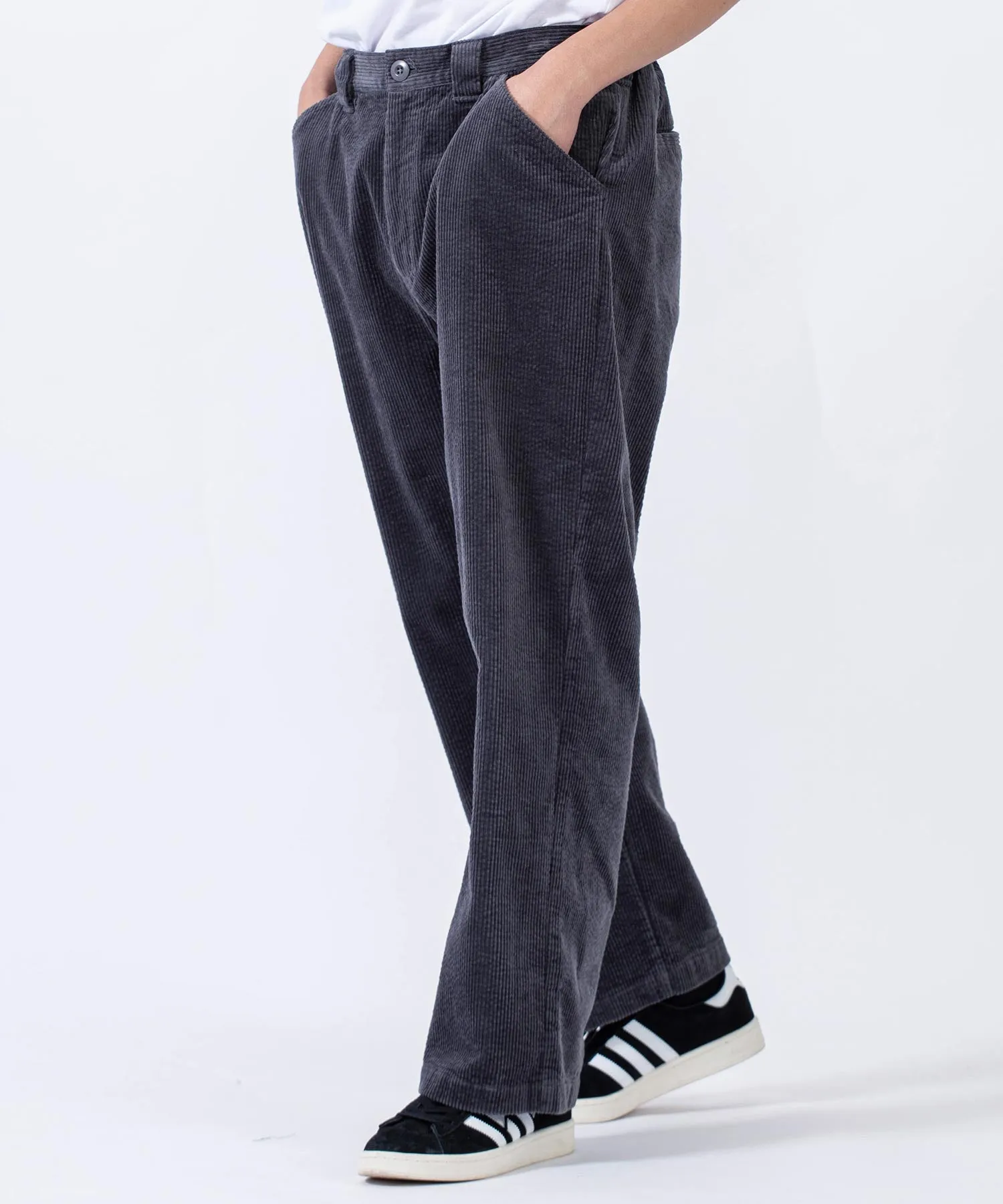 High-Quality, Comfortable Wide-Legged Corduroy Pants