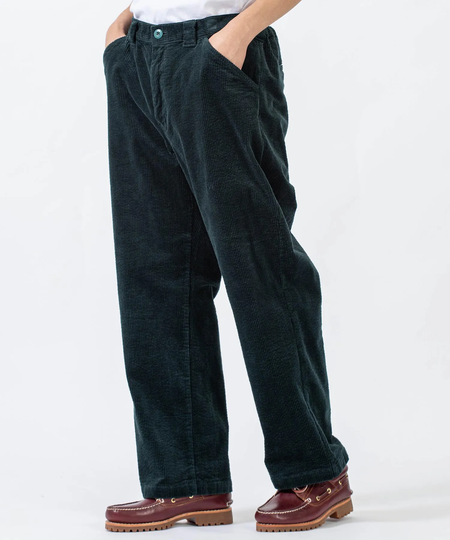 High-Quality, Comfortable Wide-Legged Corduroy Pants