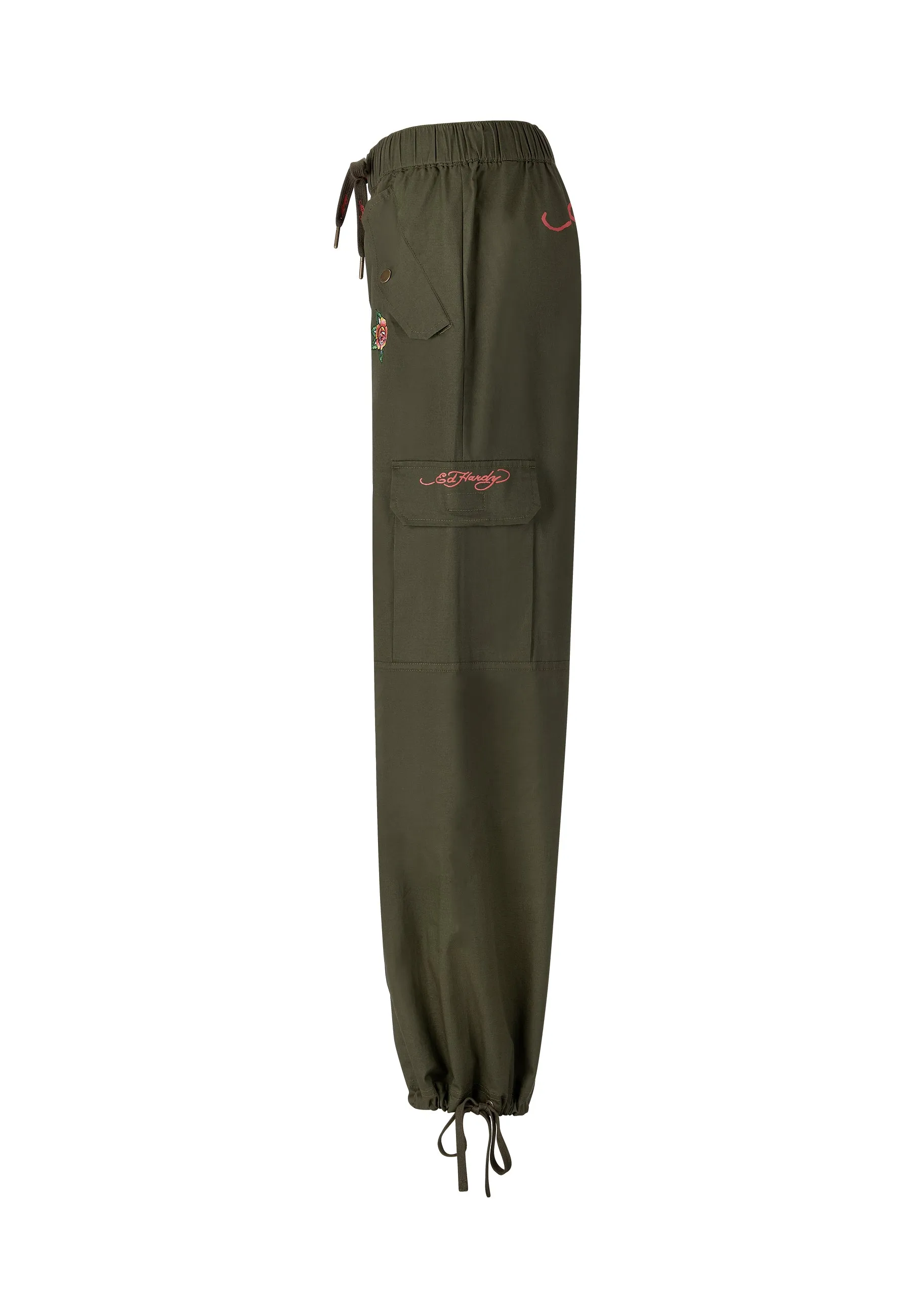 Optimized title: Olive Womens La-Cobra Cargo Trousers