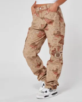 Camo Cargo Pants for Women by Mercier - Optimized for Style and Functionality