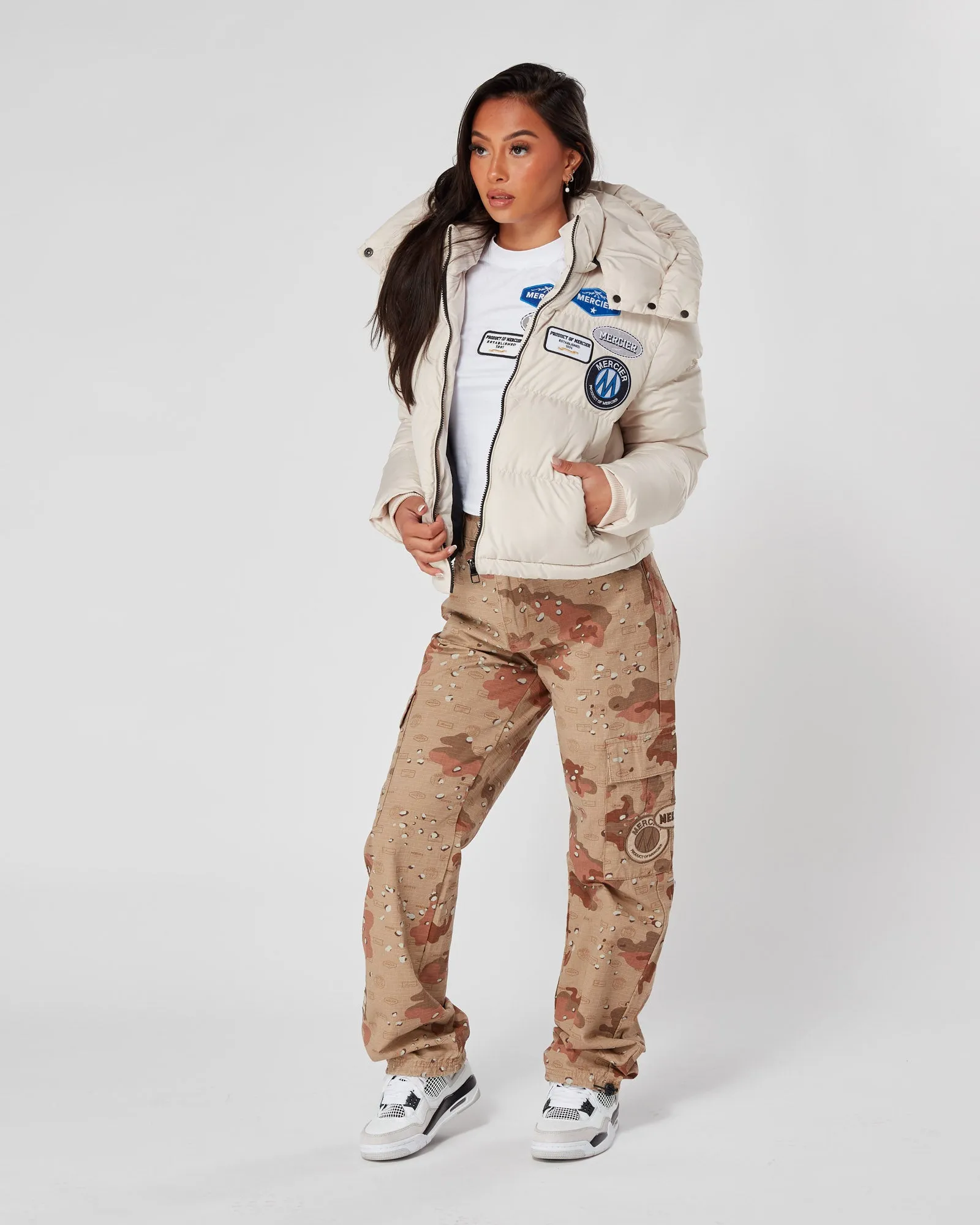 Camo Cargo Pants for Women by Mercier - Optimized for Style and Functionality