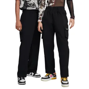 Women's Nike Woven Cargo Pants - Black/White