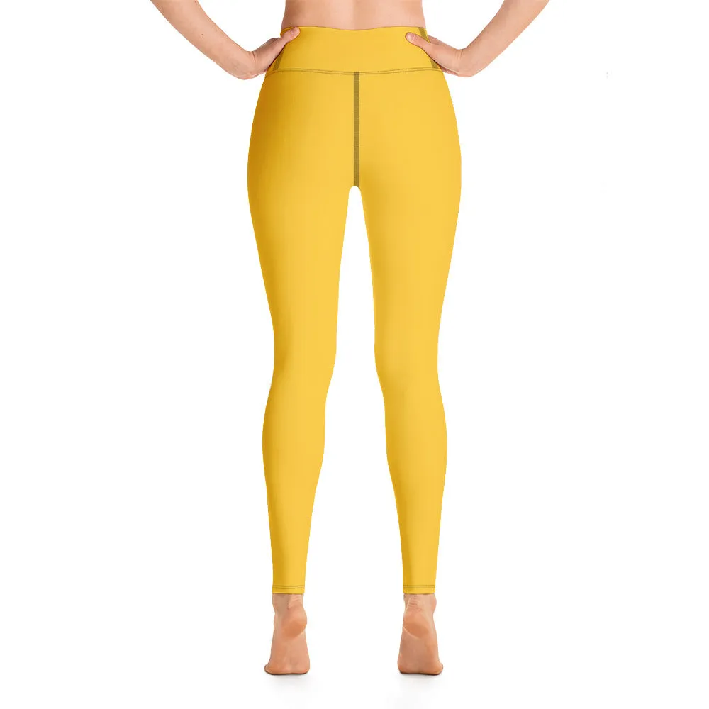 Yoga Leggings Yellow