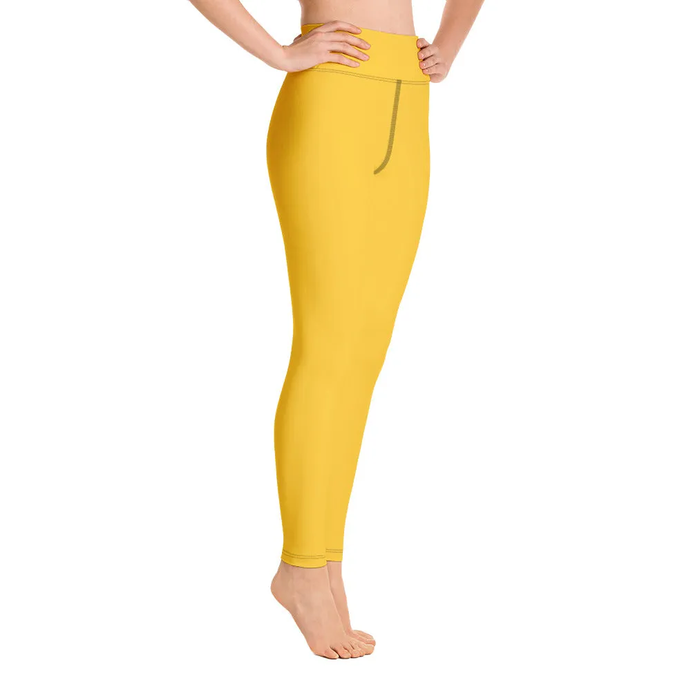 Yoga Leggings Yellow